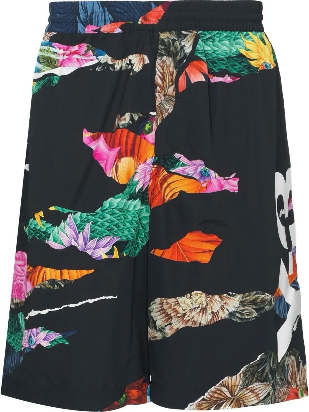 $820 Yohji Yamamoto x Y3 Adidas Shorts Signature Hawaii Summer Patterns Size S